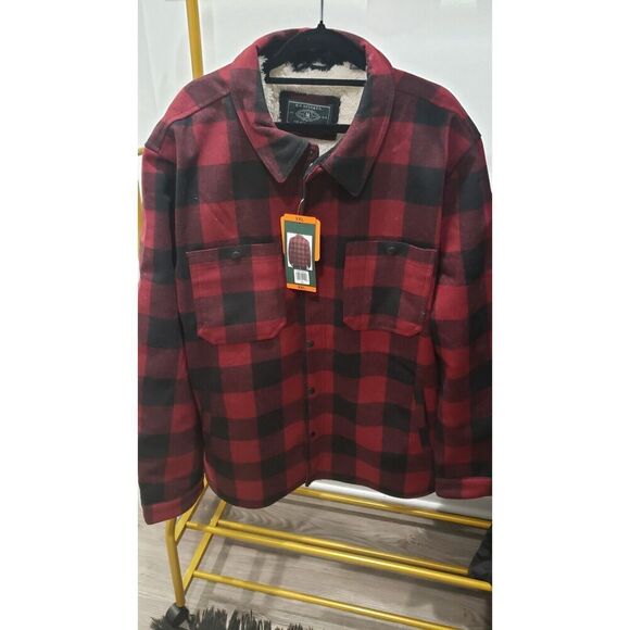 G.H. Bass & Co. Other - GH Bass And Co Button Down Jacket Buffalo Plaid 2XL